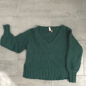 Anthropologie sweater Green XXS